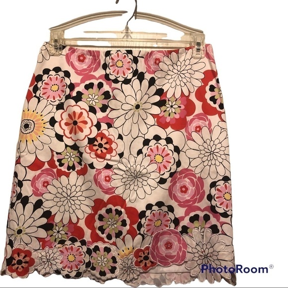Kelly and Diane floral skirt size 10P - Picture 1 of 7